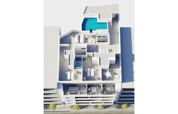 New Build - Apartment / flat - Torrevieja - Centro