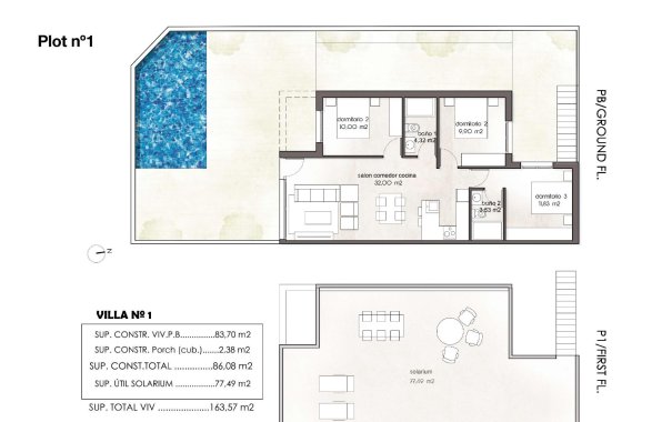 Obra nueva - Villa - Pilar de la Horadada