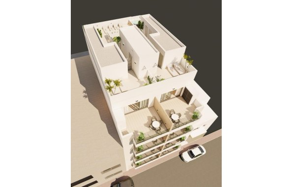 New Build - Apartment / flat - Guardamar del Segura - Pueblo