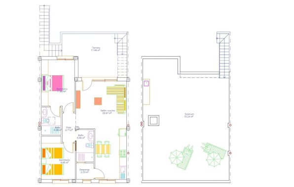 Obra nueva - Bungalow - San Javier - pueblo