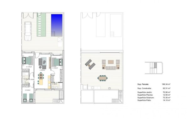 Obra nueva - Town House - San Javier - Parque del doce