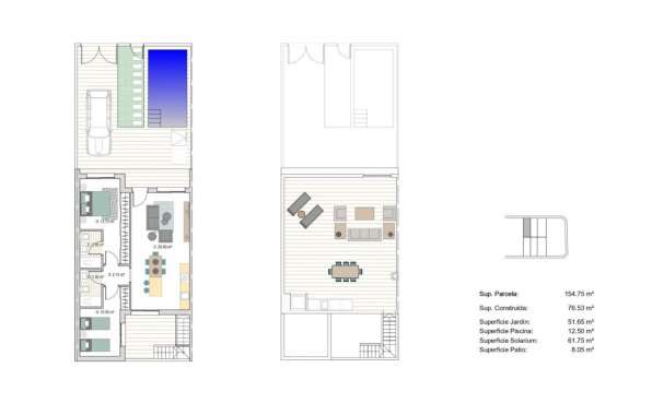 Obra nueva - Town House - San Javier - Parque del doce