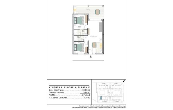 New Build - Apartment / flat - Torre Pacheco - San Cayetano