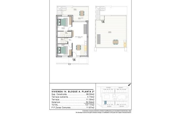 Obra nueva - Ático - Torre Pacheco - San Cayetano