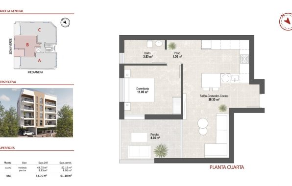 New Build - Penthouse - San Pedro del Pinatar - Lo Pagan