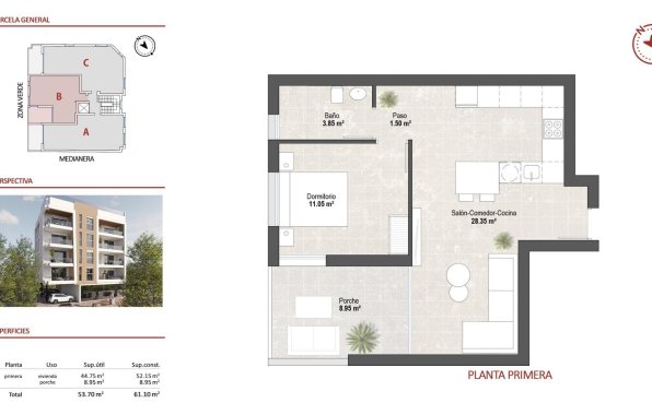 New Build - Apartment / flat - San Pedro del Pinatar - Lo Pagan
