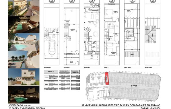 Obra nueva - Town House - La Union - centro