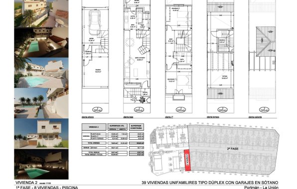 Obra nueva - Town House - La Union - centro