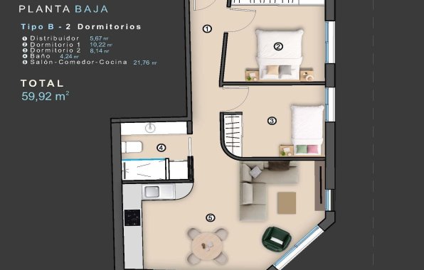 Obra nueva - Apartamento / piso - Torrevieja - Centro