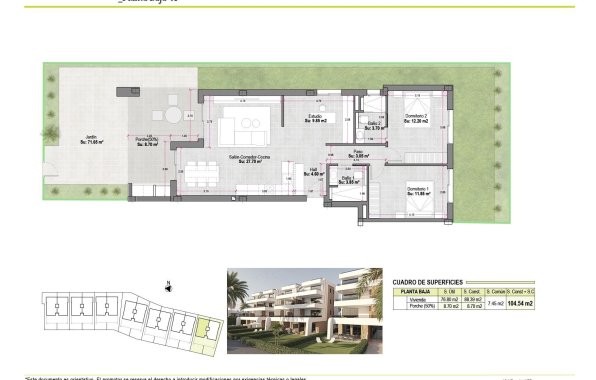 New Build - Apartment / flat - Alhama De Murcia - Condado De Alhama