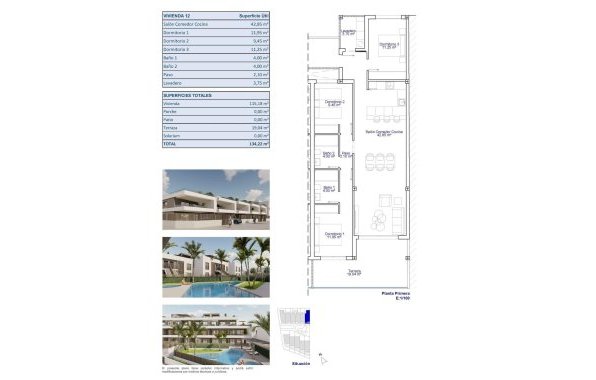 New Build - Apartment / flat - Pilar de la Horadada - pueblo