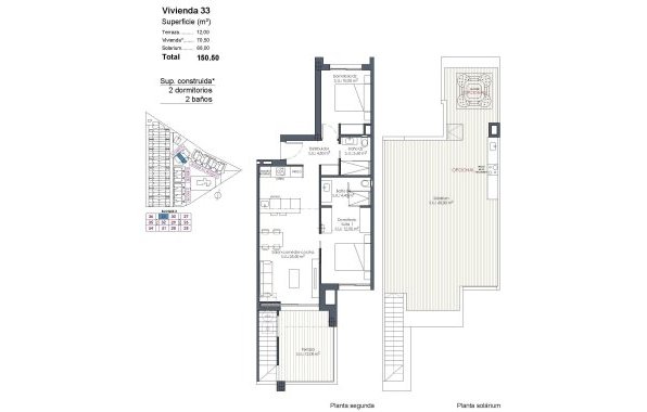 New Build - Penthouse - Los Alcazares - Serena Golf