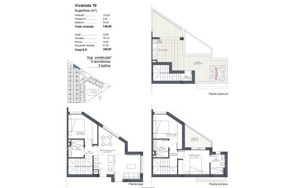 Obra nueva - Villa - Los Alcazares - Serena Golf