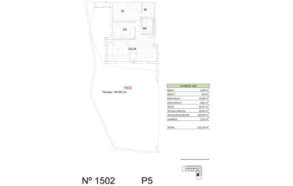 New Build - Apartment / flat - San Miguel de Salinas - Pueblo