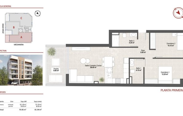 Obra nueva - Apartamento / piso - San Pedro del Pinatar - Lo Pagan