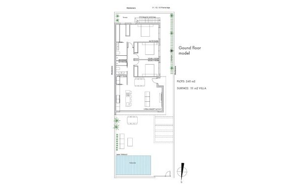 Obra nueva - Villa - Los Alcazares - Serena Golf