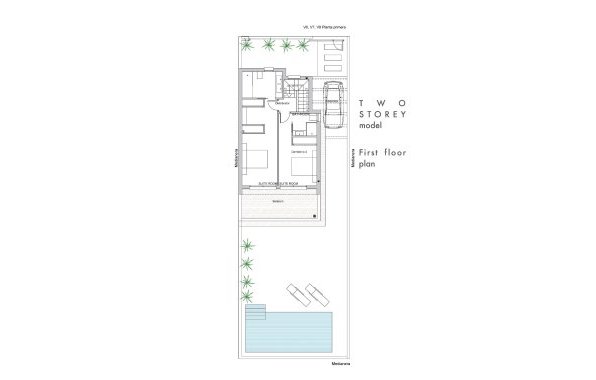 Obra nueva - Villa - Los Alcazares - Serena Golf