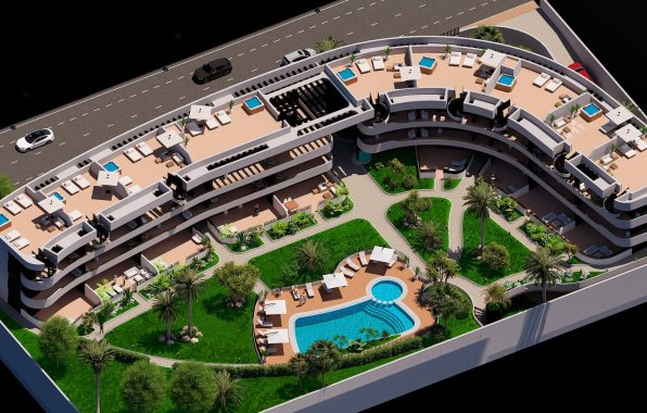 New Build - Apartment / flat - Los Alcazares - Serena Golf