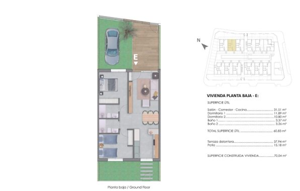 New Build - Bungalow - Pilar de la Horadada - pueblo