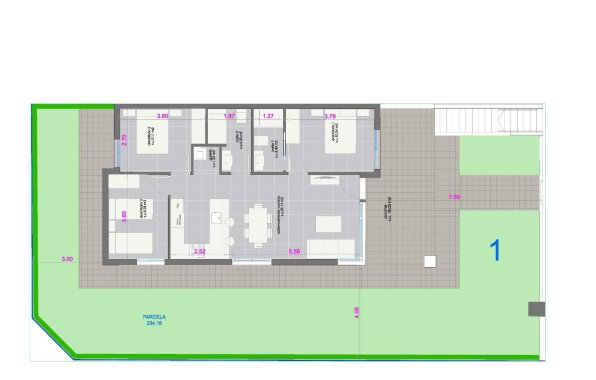 New Build - Bungalow - Pilar de la Horadada - pueblo