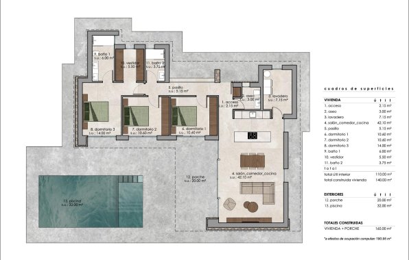 New Build - Villa - Pinoso - Lel