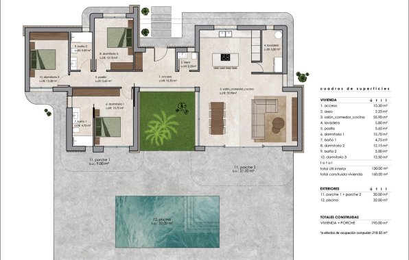 New Build - Villa - Pinoso - Lel