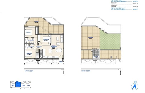 New Build - Penthouse - Los Alcazares - Serena Golf