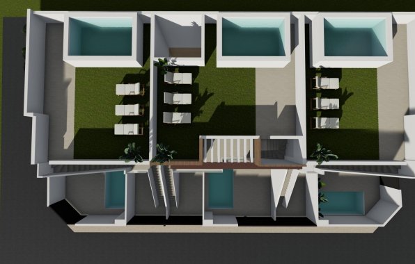 Neue Gebäude - Bungalow - San Pedro del Pinatar - Lo Pagan