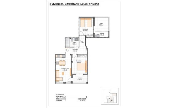Neue Gebäude - Wohnung - San Pedro del Pinatar - Lo Pagan