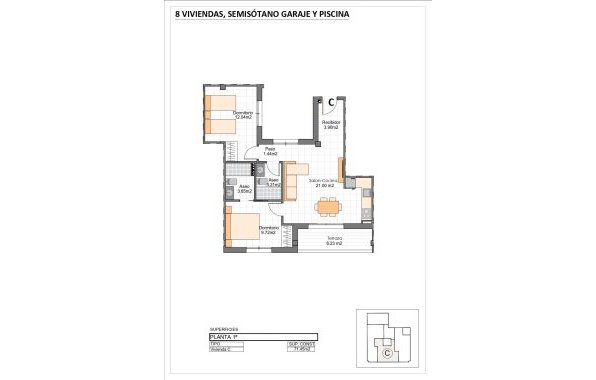 Neue Gebäude - Wohnung - San Pedro del Pinatar - Lo Pagan