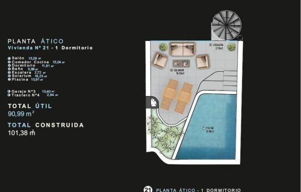 Neue Gebäude - Penthouse - Torrevieja - Centro