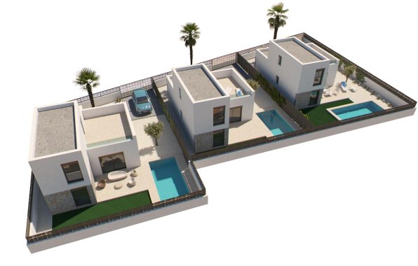 Neue Gebäude - Villa - Algorfa - La Finca Golf
