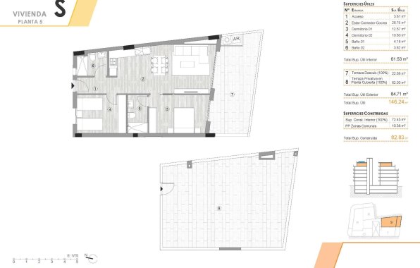 Neue Gebäude - Penthouse - Torrevieja - Centro