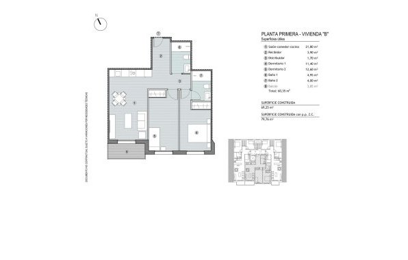 New Build - Apartment / flat - Puerto de Mazarron - Playa del Puerto