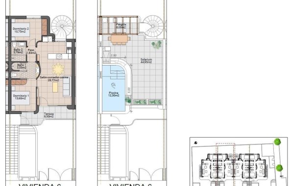 New Build - Bungalow - Pilar de la Horadada - pueblo