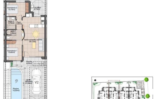 New Build - Bungalow - Pilar de la Horadada - pueblo
