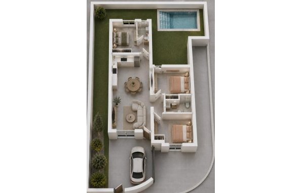 New Build - Town House - Mazarron - Country Club