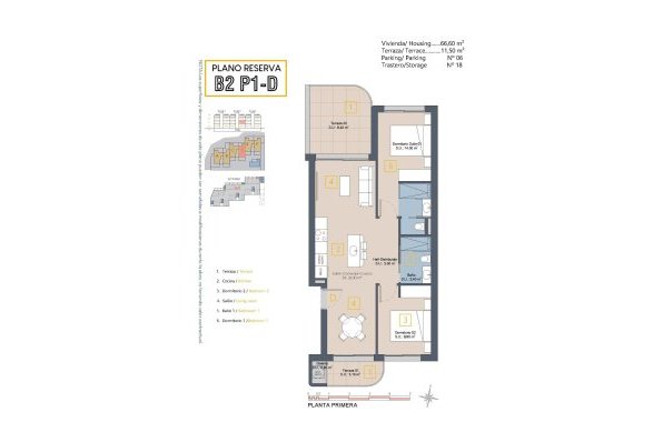 New Build - Apartment / flat - Los Alcazares - Serena Golf