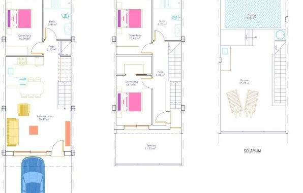 Obra nueva - Town House - San Pedro del Pinatar - Pueblo
