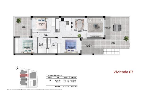 New Build - Bungalow - Pilar de la Horadada - pueblo