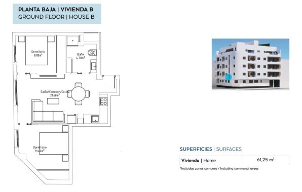 New Build - Apartment / flat - Torrevieja - pueblo