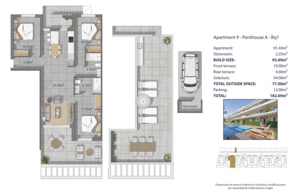 New Build - Penthouse - Los Alcazares - Los Narejos
