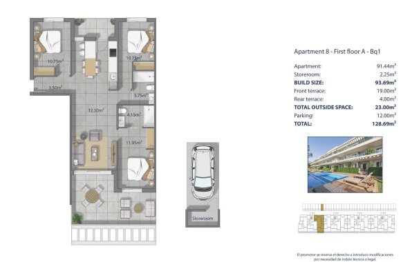 New Build - Apartment / flat - Los Alcazares - Los Narejos