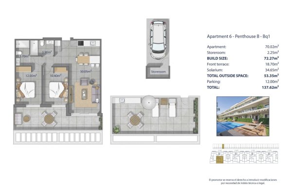 New Build - Penthouse - Los Alcazares - Los Narejos