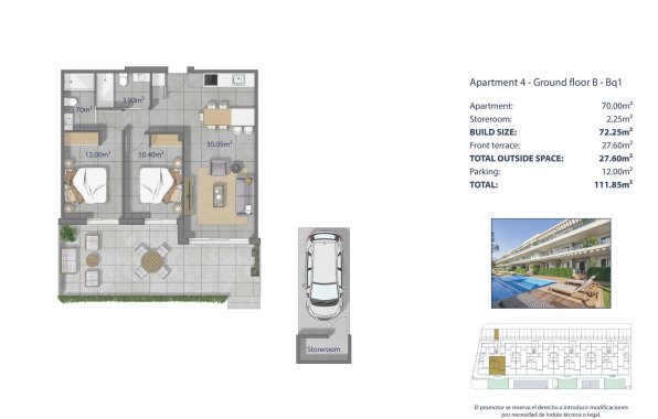 New Build - Apartment / flat - Los Alcazares - Los Narejos