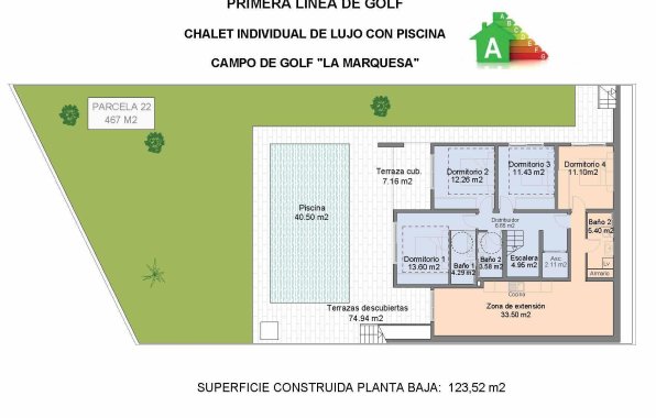 Obra nueva - Villa - Rojales - Golf La Marquesa (Ciudad Quesada)