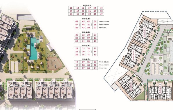 New Build - Apartment / flat - Los Alcazares - Serena Golf