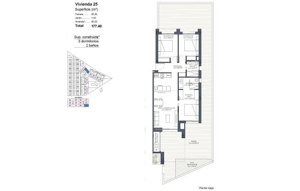 New Build - Apartment / flat - Los Alcazares - Serena Golf