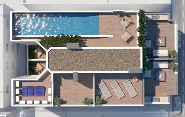Obra nueva - Ático - Guardamar del Segura - Centro