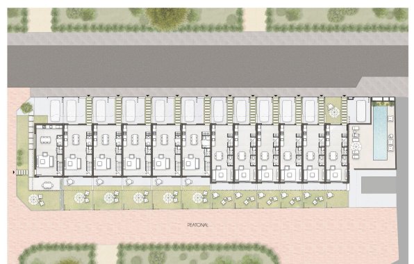 Obra nueva - Town House - Pilar de la Horadada - pueblo
